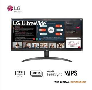 LG 29WP500-B 29" Ultrawide FHD Flat Monitor, 2560 x 1080, HDMI, 75hz, 250cd, 5ms Response Time, IPS3