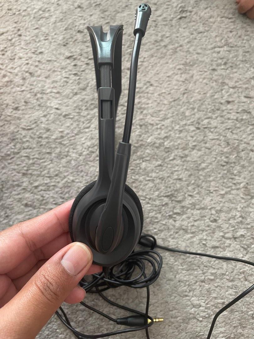 Logitech Wired Headset, Streo Headphones, Audio, Headphones & Headsets