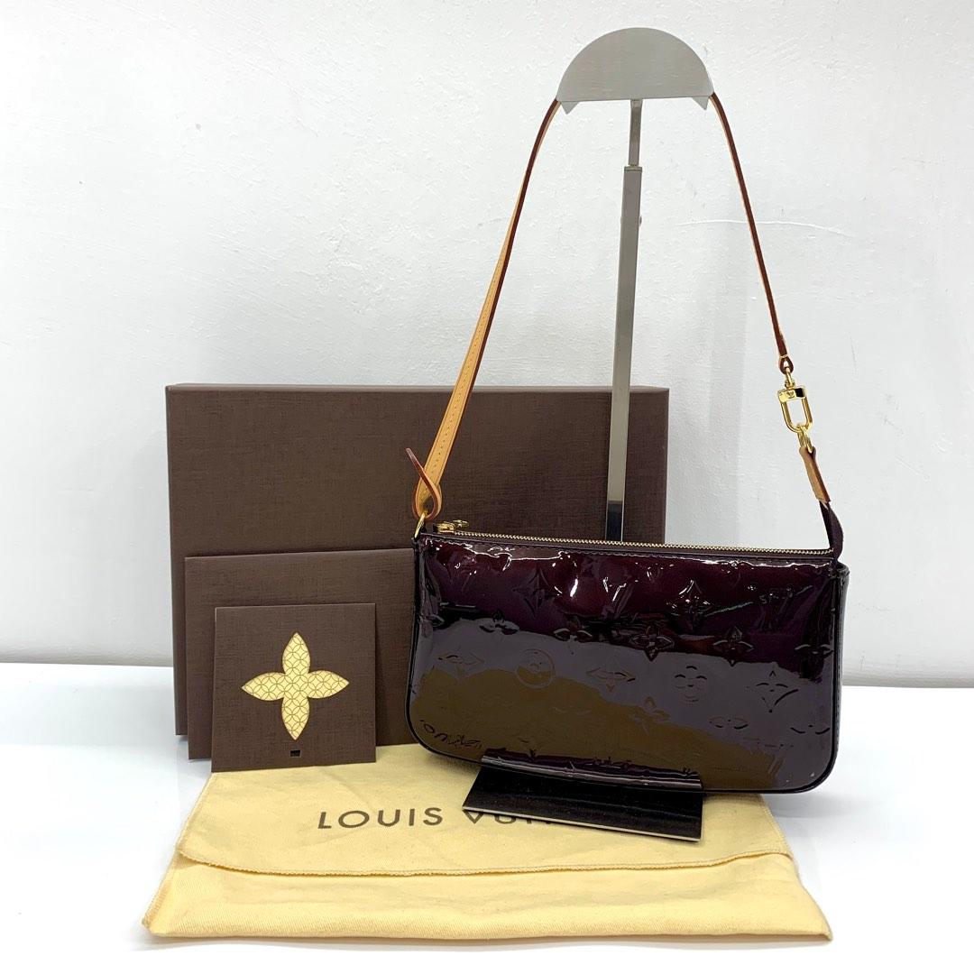 Replica Louis Vuitton M91576 Pochette Accessoires Monogram Vernis For Sale