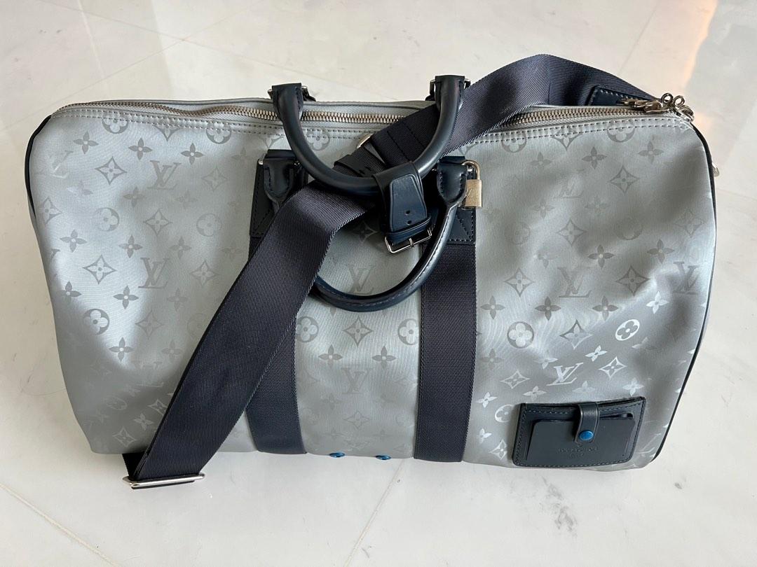 Louis Vuitton Monogram Satellite Bandouliere Keepall 50 Duffel Bag