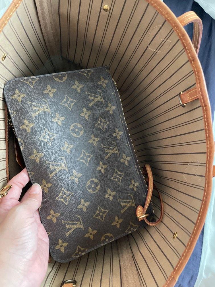 M21579 Louis Vuitton Monogram Empreinte Neverfull MM Tote