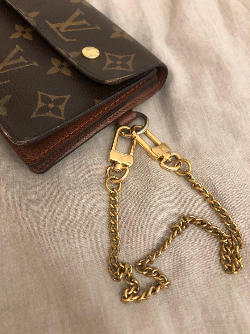 Lv wallet with chain sales