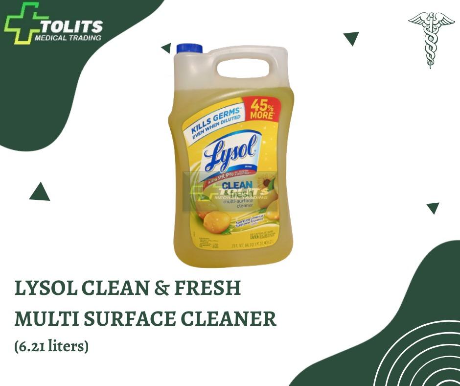 Lysol Multi Surface Cleaner (Clean & Fresh), Furniture & Home Living