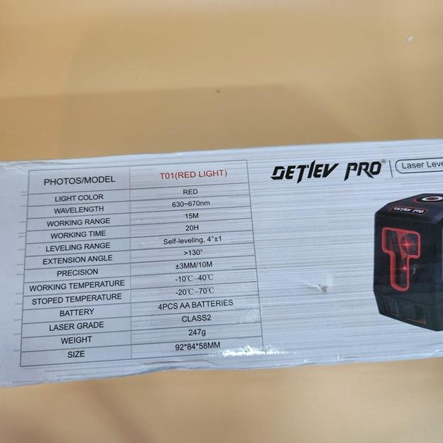 Detlev pro sales laser level
