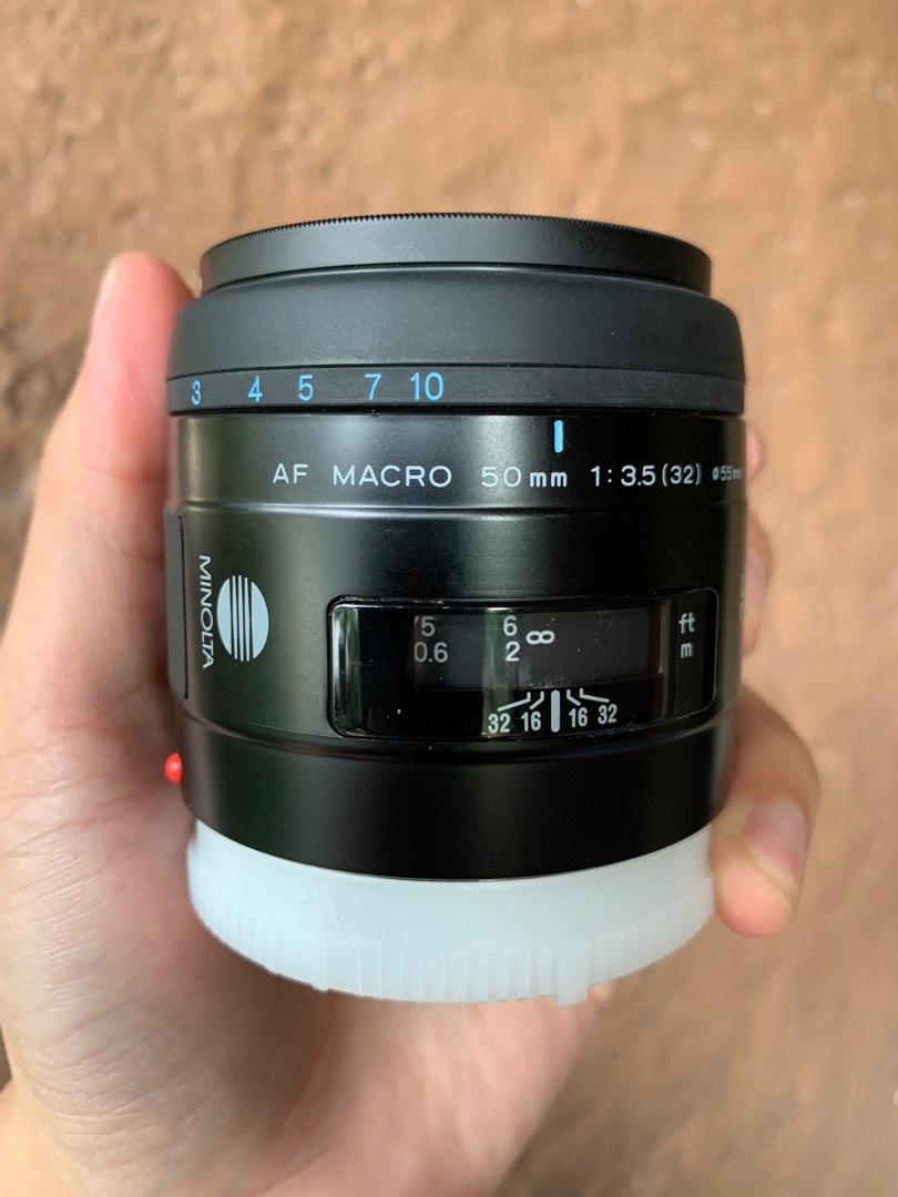 MINOLTA MACRO AF 50mm f3.5 (MINT) (Category: Lens & Kits) located in Quezon City. Submitted by filmrenaissance.ph (Listing ID 1188658275, Image 3). Description: Please read the description first :) MINOLTA 50mm f3.5 AF MACRO FOR SALE ONLY: Condition: Body: 10/10 Optics: 10/10 - Minolta AF/Sony Alpha Mount - Mint Condition - Auto Focus works properly - Aperture works properly, clean, and has no oil - Very clean glass - Body is in pristine cosmetic