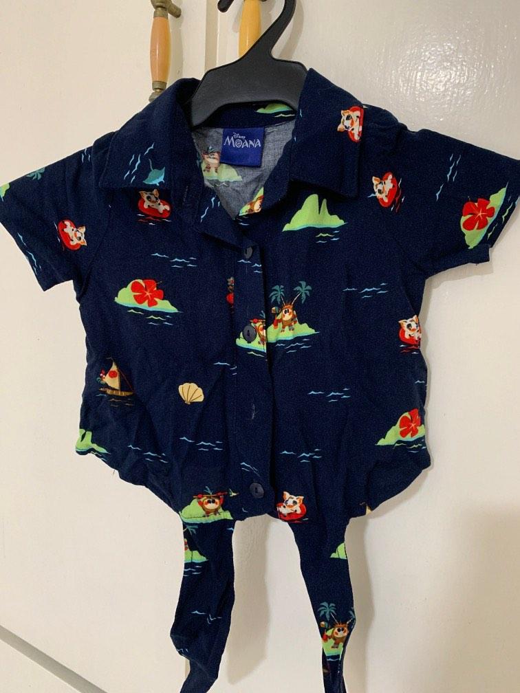 Moana top, Babies & Kids, Babies & Kids Fashion on Carousell
