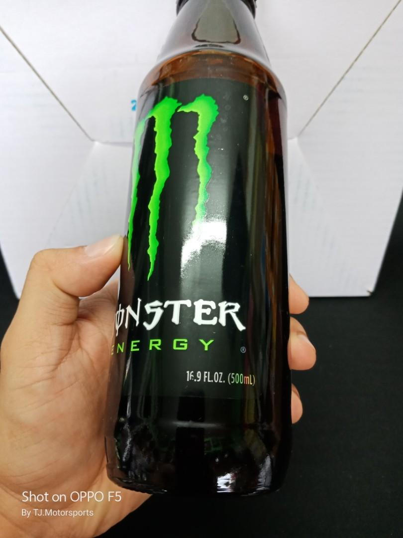 Monster Energy Glass Bottle USA 500ml For Collector, Food & Drinks