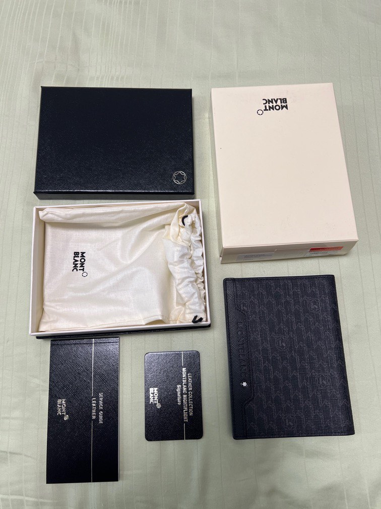 Mont Blanc Passport Cover Montblanc Passport Cover, Luxury, Accessories