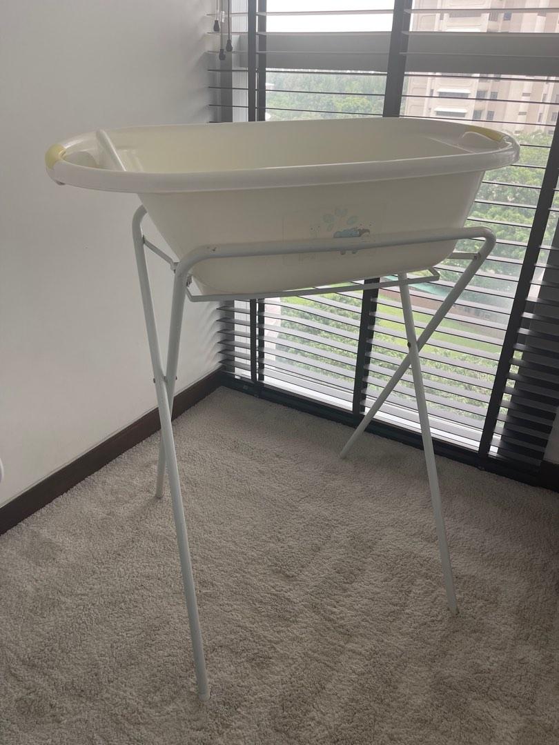 Mothercare Baby bathtub and stand, Babies & Kids, Bathing & Changing