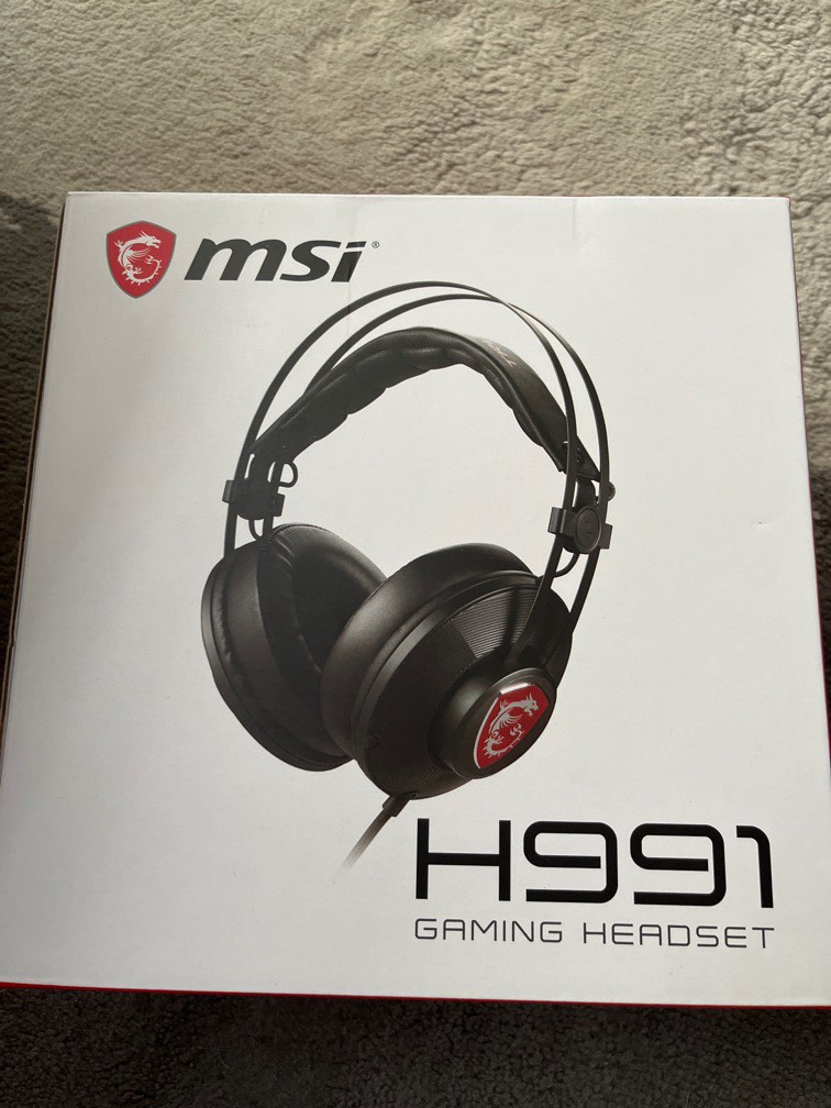 Msi headset, Audio, Headphones & Headsets on Carousell