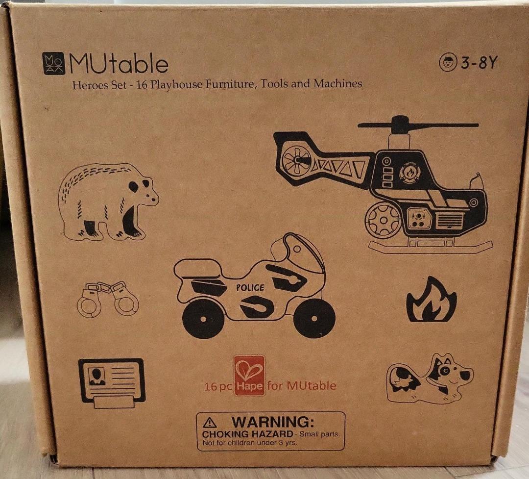 MUtable Heroes Playhouse and accessories, Hobbies & Toys, Toys & Games ...