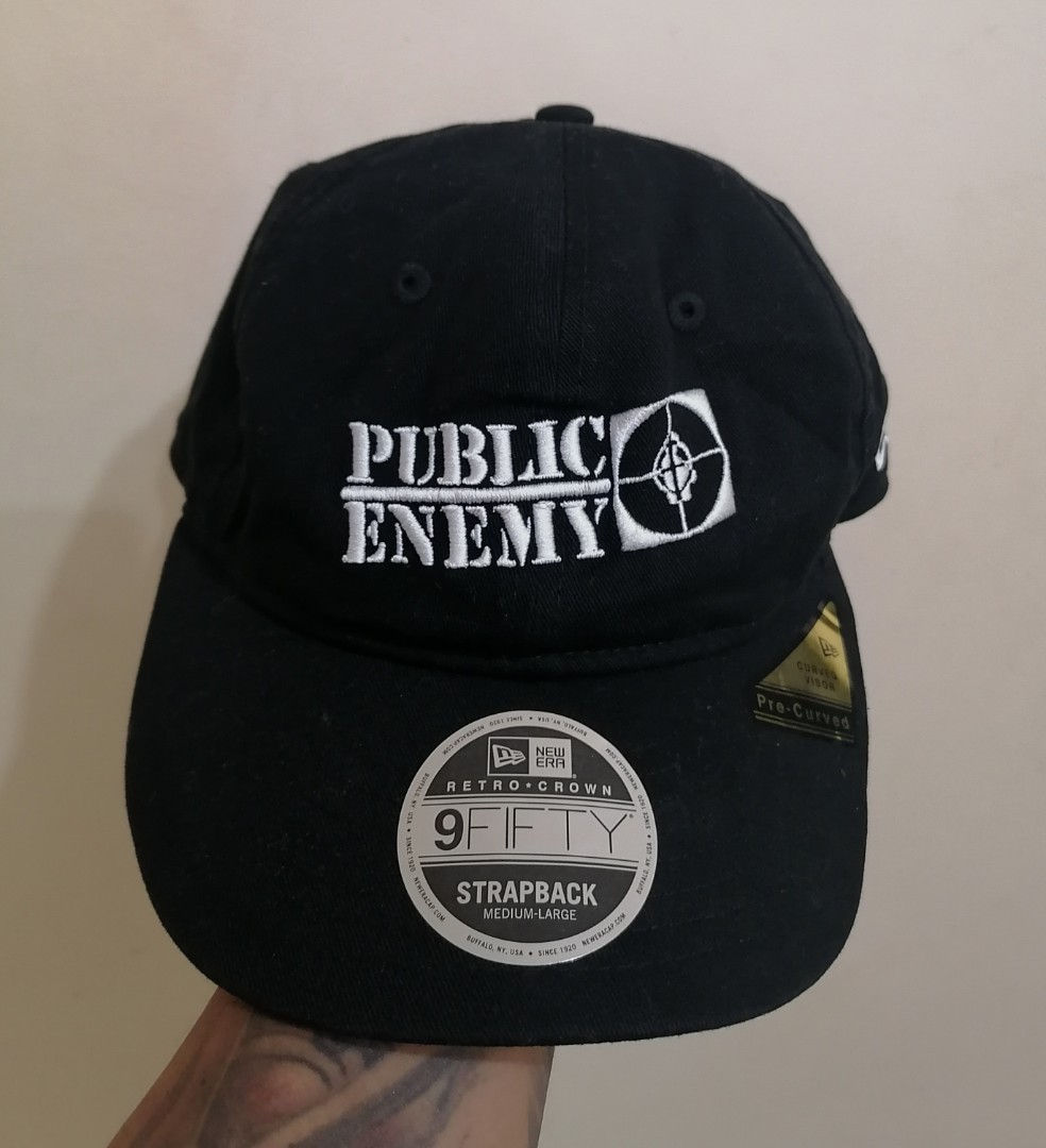 New era x public enemy cap, Men's Fashion, Watches & Accessories 