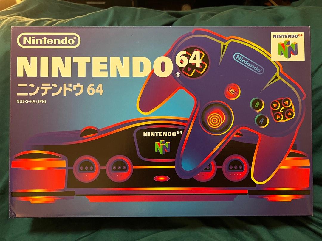 (NEW) Nintendo 64 N64 Japan Console, Video Gaming, Video Game Consoles