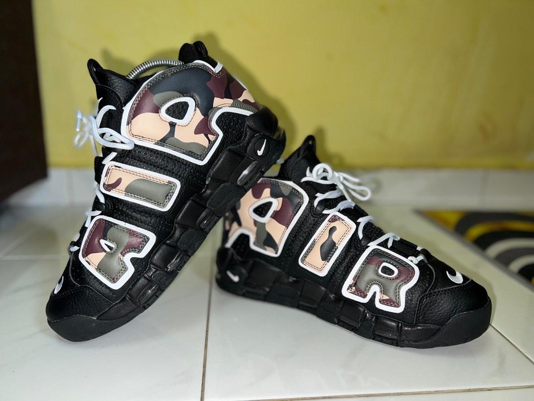 Nike air uptempo camo top