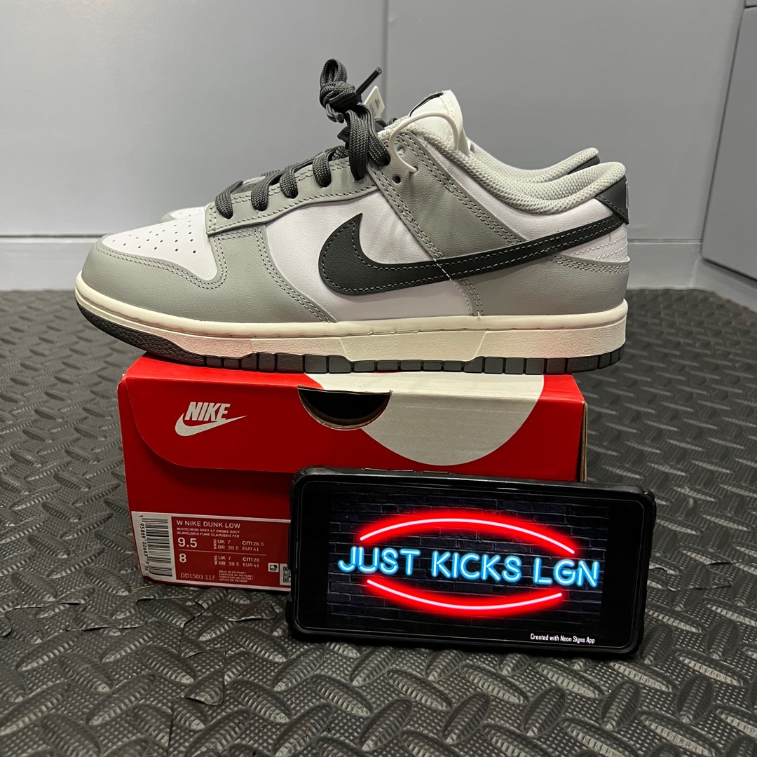 dunk low smoke grey