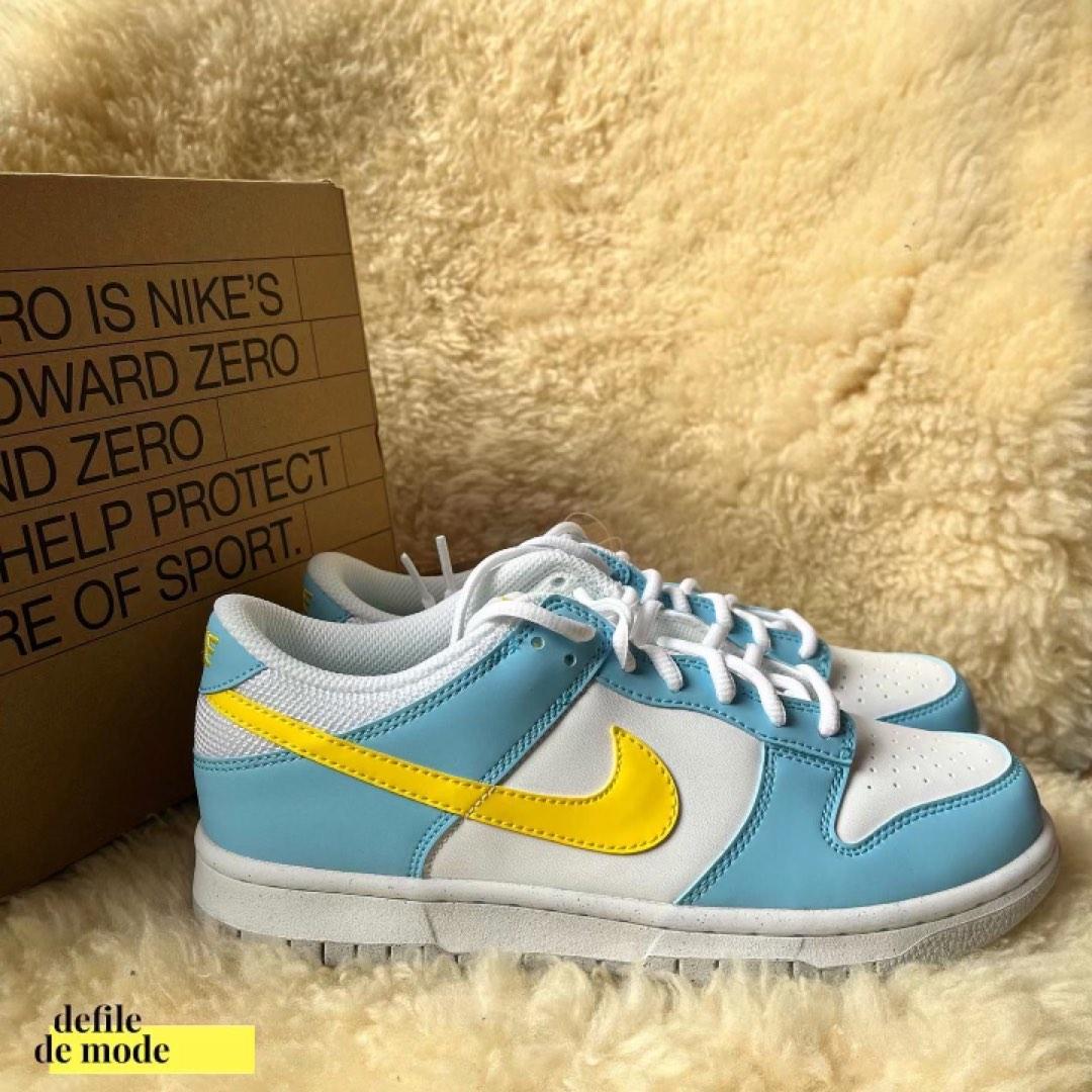 NIKE DUNK LOW NEXT NATURE HOMER SIMPSON GS, Fesyen Wanita, Sepatu di Carousell