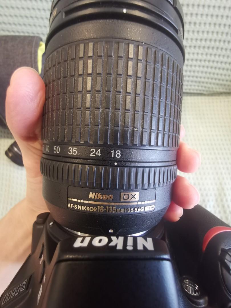 Nikon D5600 with 2 lenses and B+W filters, super low shutter count