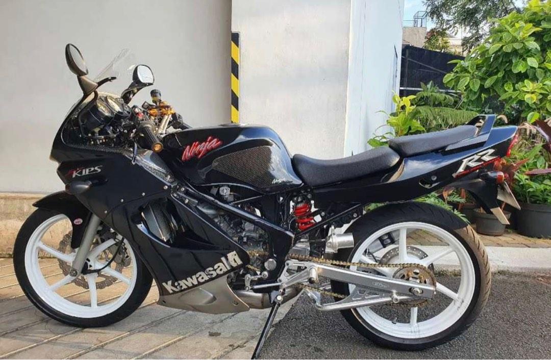 Kawasaki Ninja RR 2009 Black Solid tinggal gas, Motor di Carousell