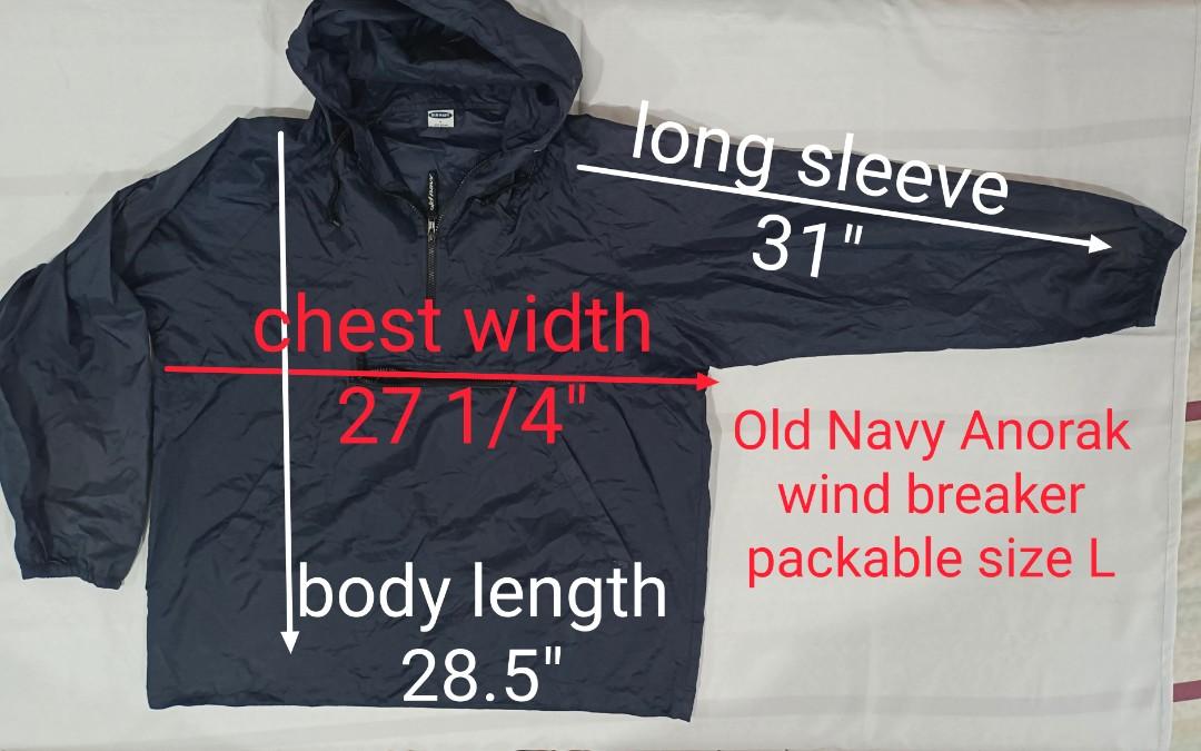 Old navy anorak windbreaker online