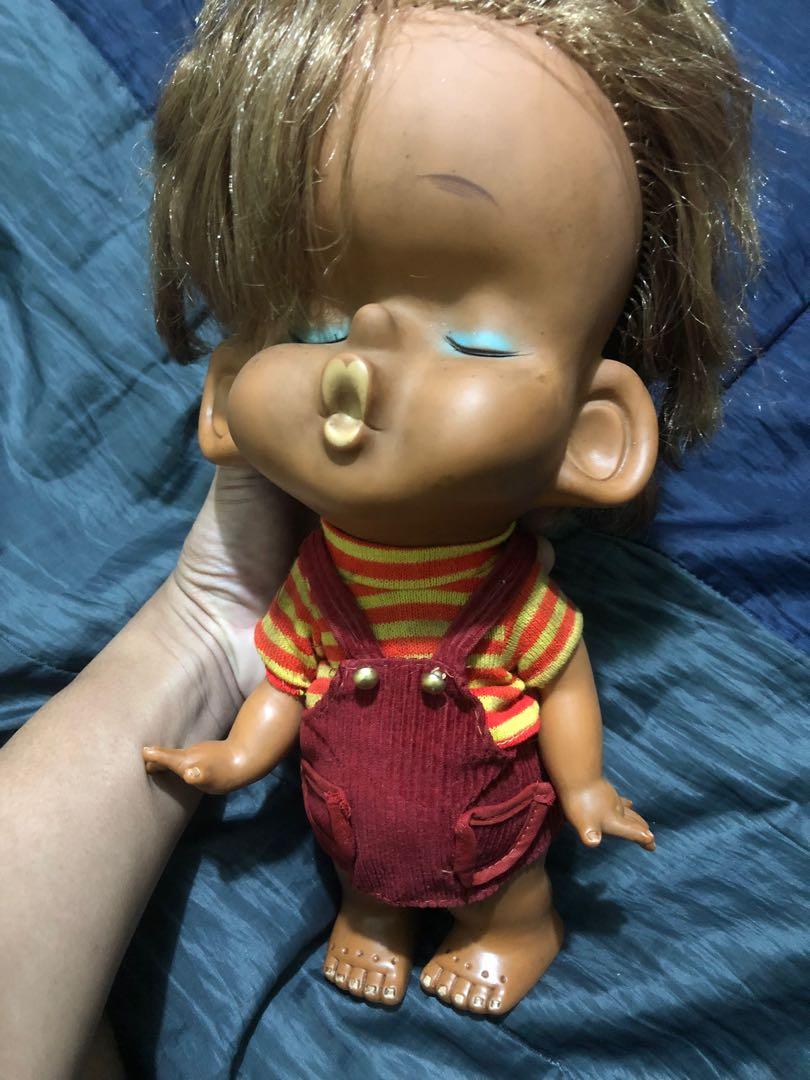 Old vintage large vinyl doll, Hobbies & Toys, Toys & Games on Carousell