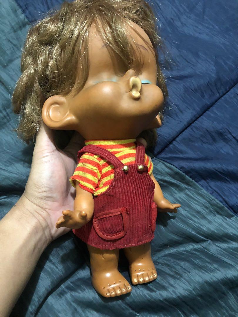 Old vintage large vinyl doll, Hobbies & Toys, Toys & Games on Carousell