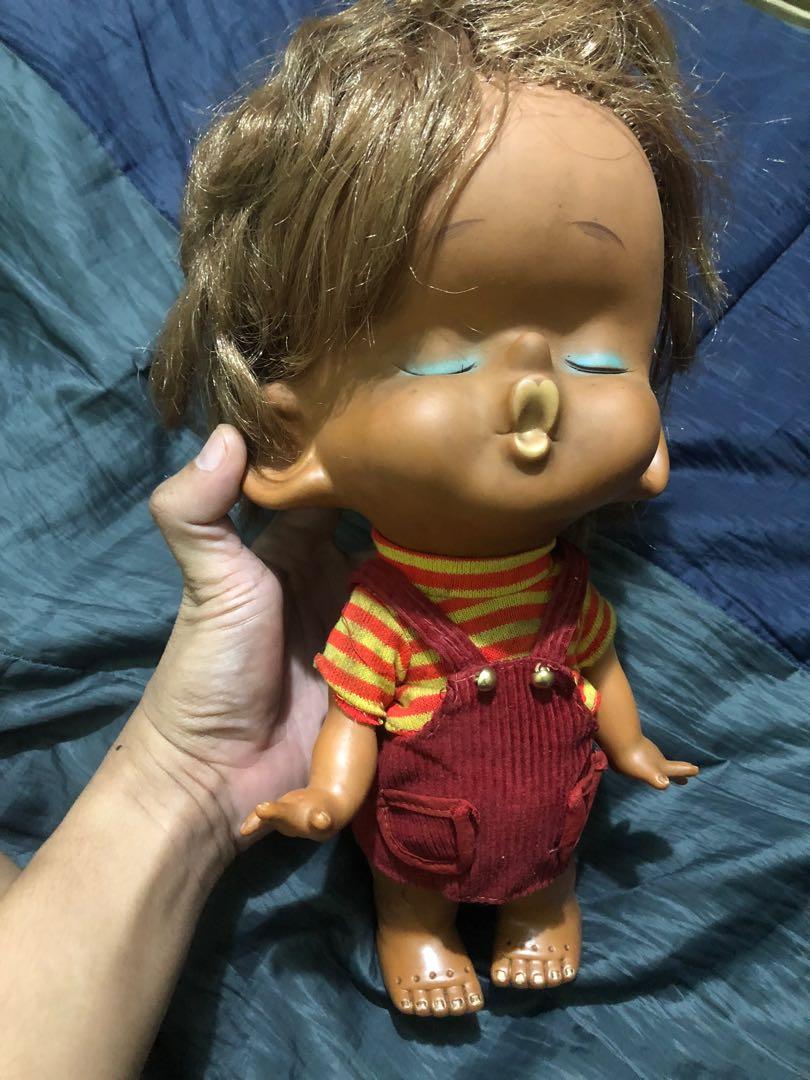 Old vintage large vinyl doll, Hobbies & Toys, Toys & Games on Carousell