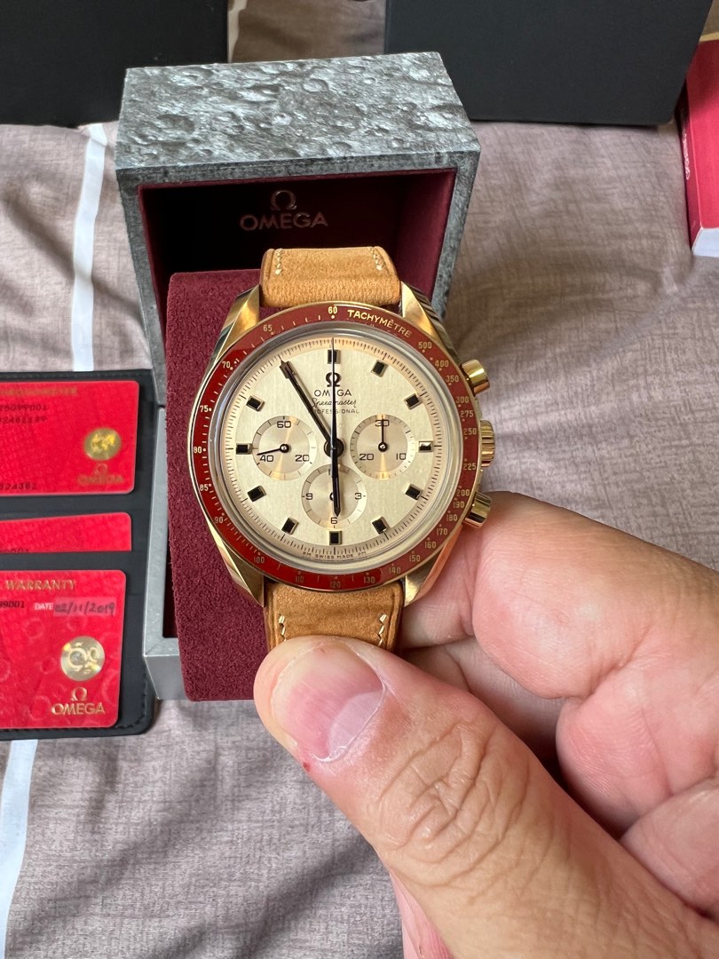 Gold best sale speedmaster 50th