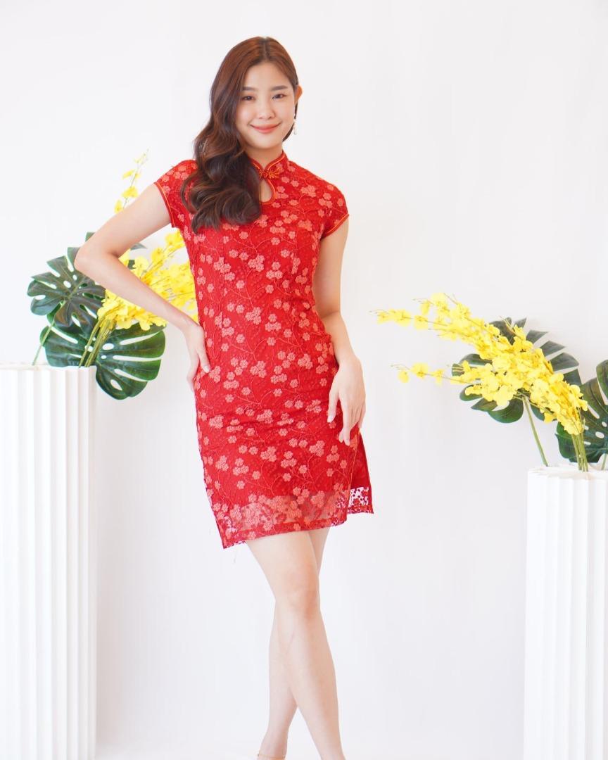 Oriental top noble cheongsam