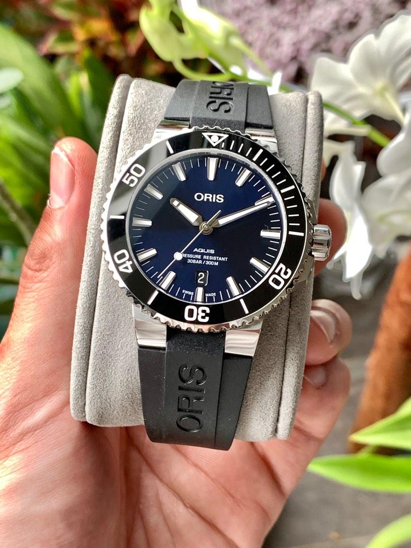 Oris aquis 43.5 mm sales