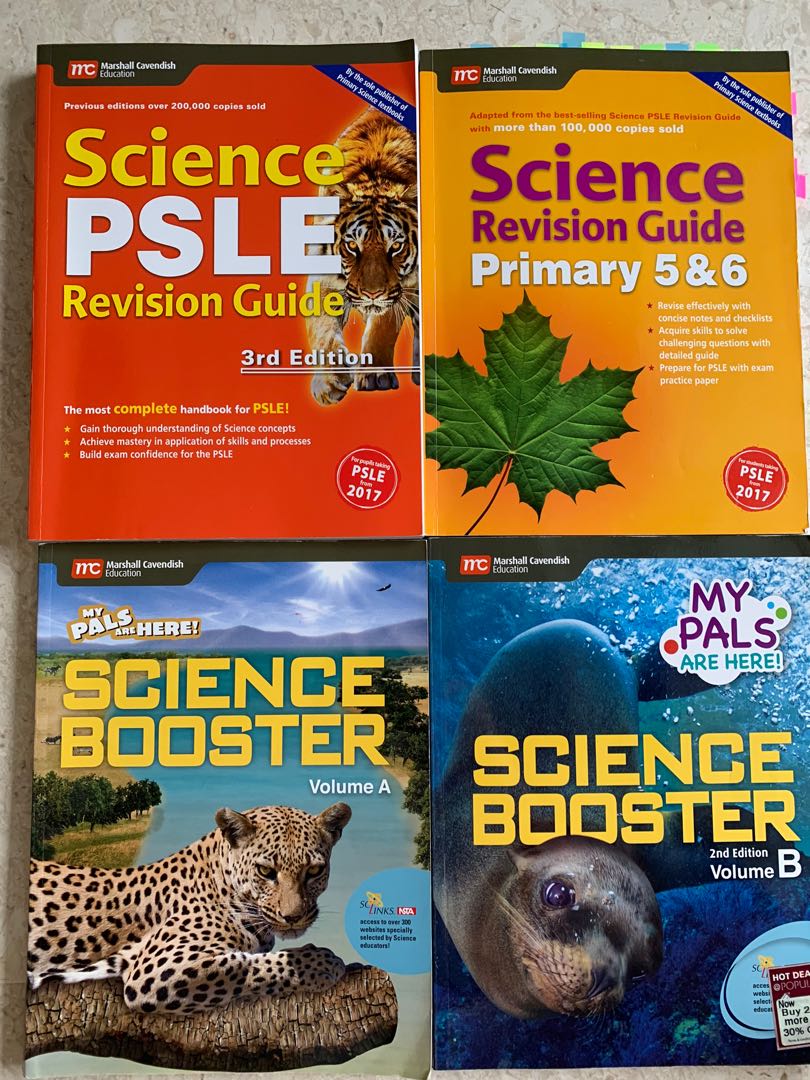 P5/6 PSLE Science revision guides n Booster books, Hobbies & Toys