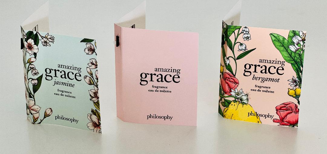 Amazing grace 2025 bergamot sample