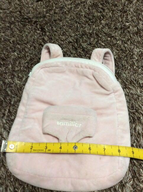 Pink backpack (Category: Other Babies Going Out Needs) located in Silang. Submitted by sari2bilina (Listing ID 1188640996, Image 2). Description: Needs washing .