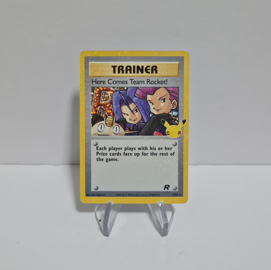 Pokemon Here Comes Team Rocket Card Celebrations Classic Collection Hobbies And Toys Toys 