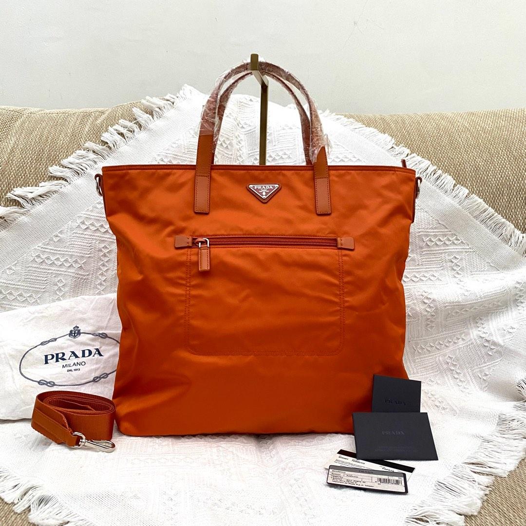 Prada B2530T Tessuto Nylon Convertible Tote Bag, Luxury, Bags & Wallets on  Carousell