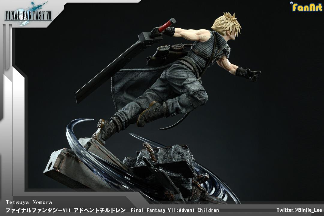 Final Fantasy Advent Child Cloud vs Sephiroth Statue - FanArt Studio [Pre-Order Closed] main image 1