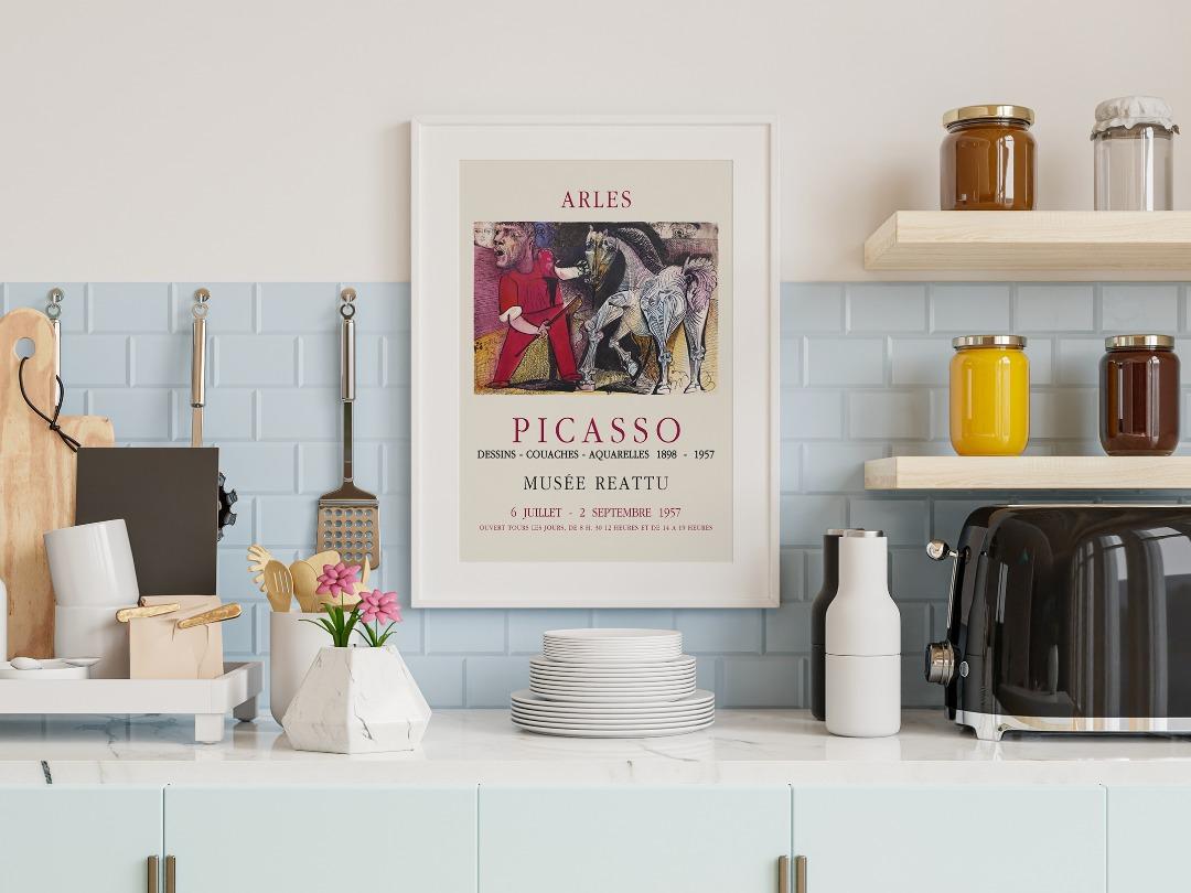 WALL ART VINTAGE POSTERS TRAVEL POSTERS, 興趣及遊戲, 手作＆自家設計, 文具及工藝 畫作