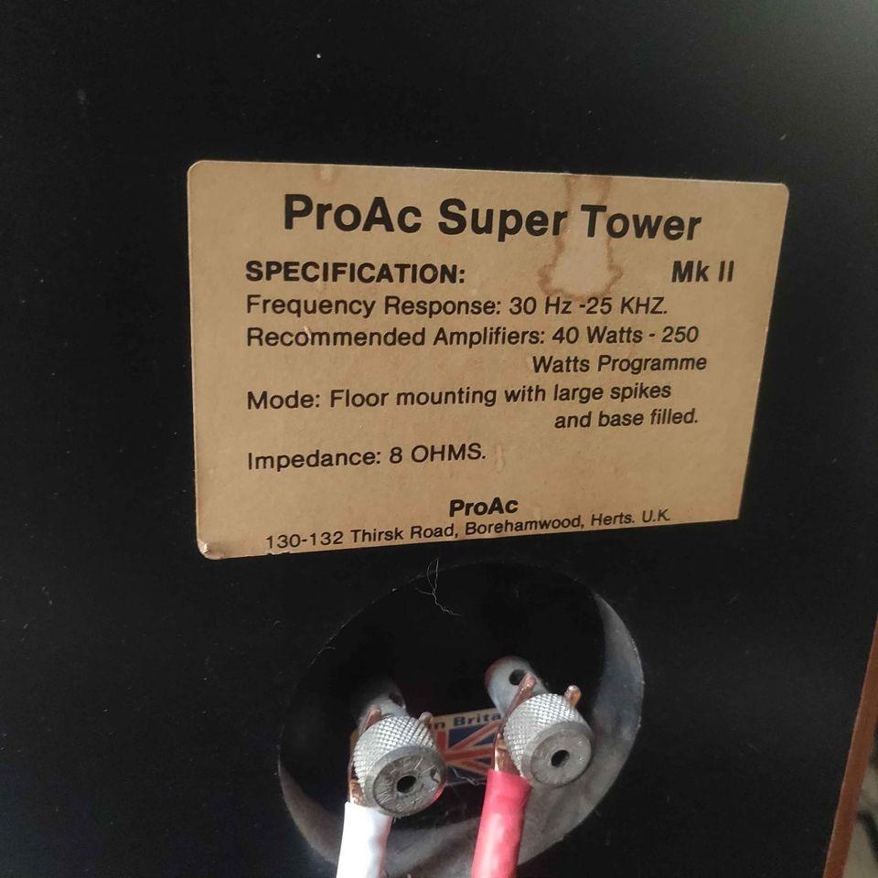 Proac super tower mk2 hotsell
