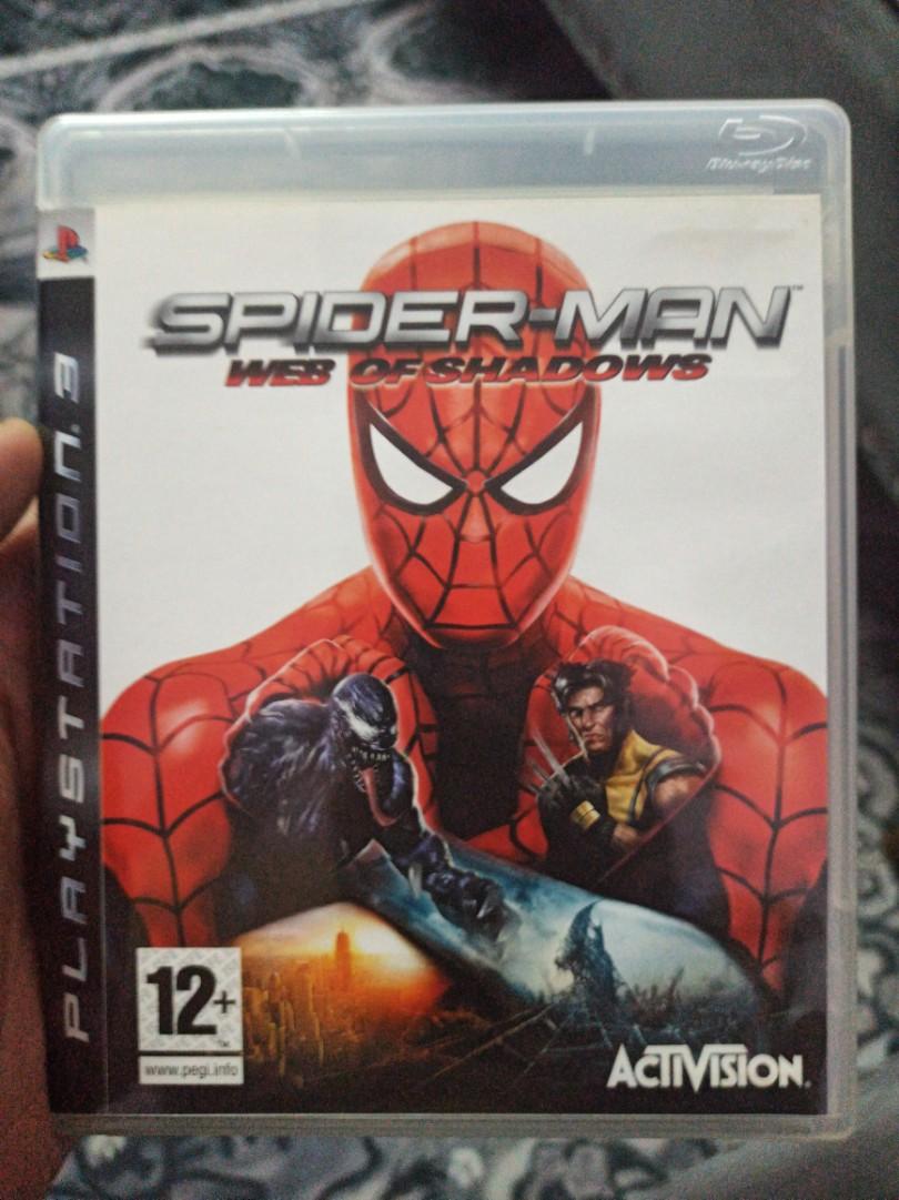 Ps3 Games - Spiderman Web Of Shadows, Video Gaming, Video Games,  PlayStation on Carousell