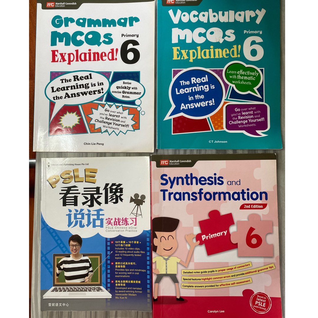 Psle English Chinese Assessment Book Hobbies Toys Books Psle English Chinese Assessment Book Hobbies Toys Books