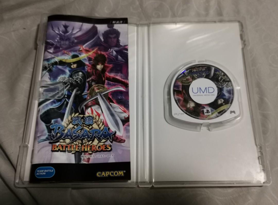 Psp 戰國basara Battle Heroes 電子遊戲 電子遊戲 Playstation Carousell