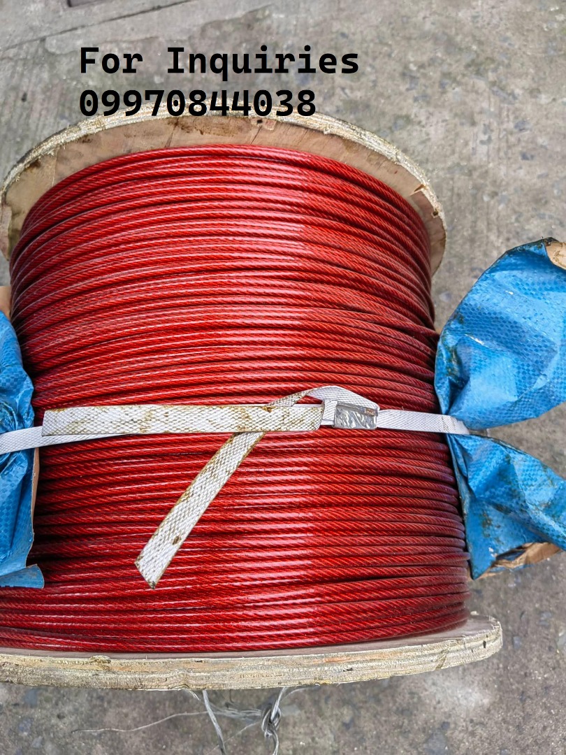 PVC Wire Rope, Commercial & Industrial, Industrial Equipment on Carousell