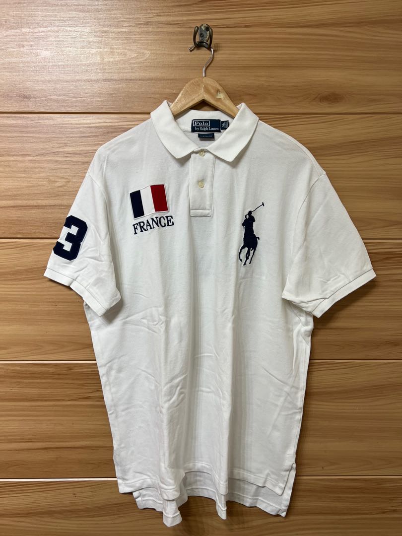 Ralph Lauren Big Pony France Polo Shirt, Men's Fashion, Tops & Sets ...