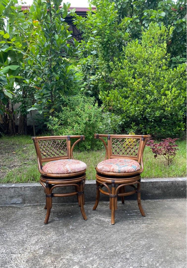 rattan chairs sold as pair, Furniture & Home Living, Furniture, Chairs