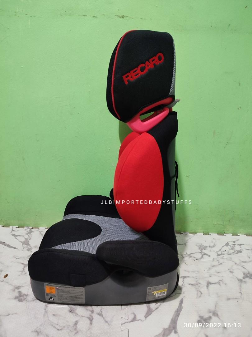 Recaro car seat (Category: Car Seats) located in Caloocan City. Submitted by jen_prelovedcorner.2 (Listing ID 1188639074, Image 2). Description: Recaro car seat High back junior seat: for 15-25kgs Junior seat: 15-36kgs Adjustable head rest location Deparo caloocan.