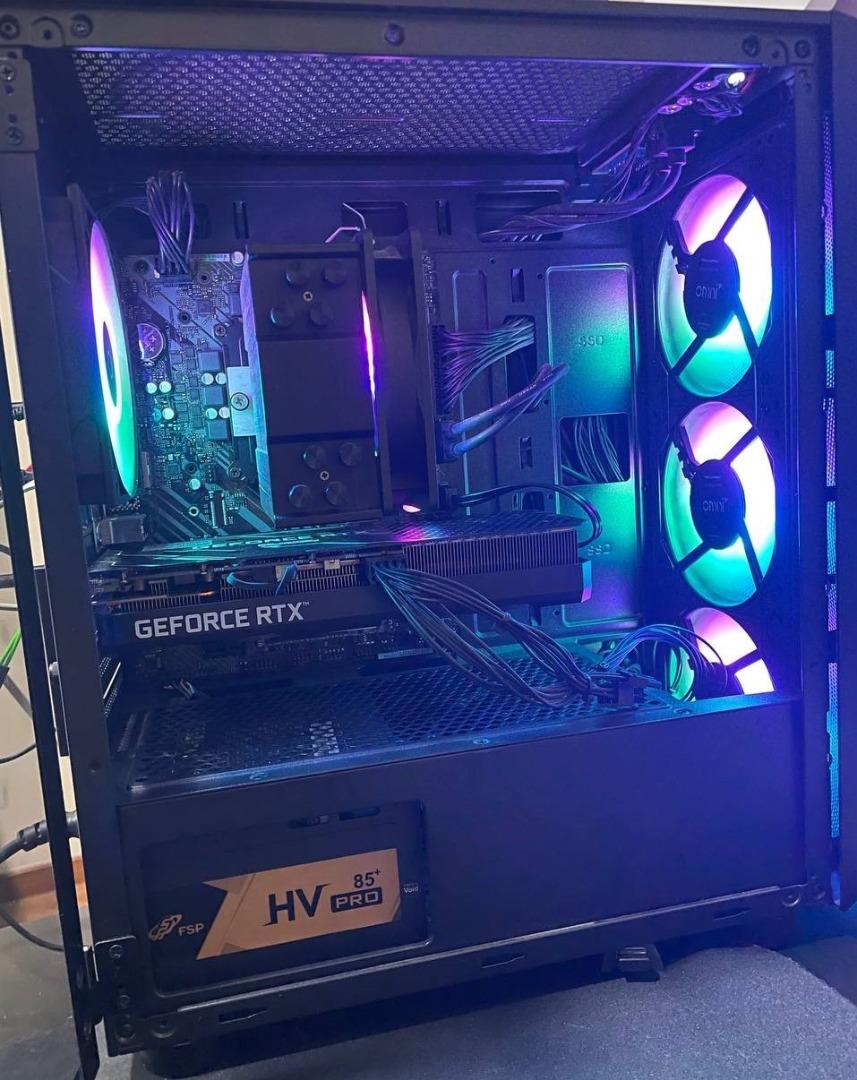 Rtx 3060, i512400f, full set gaming pc, Computers & Tech, Desktops on