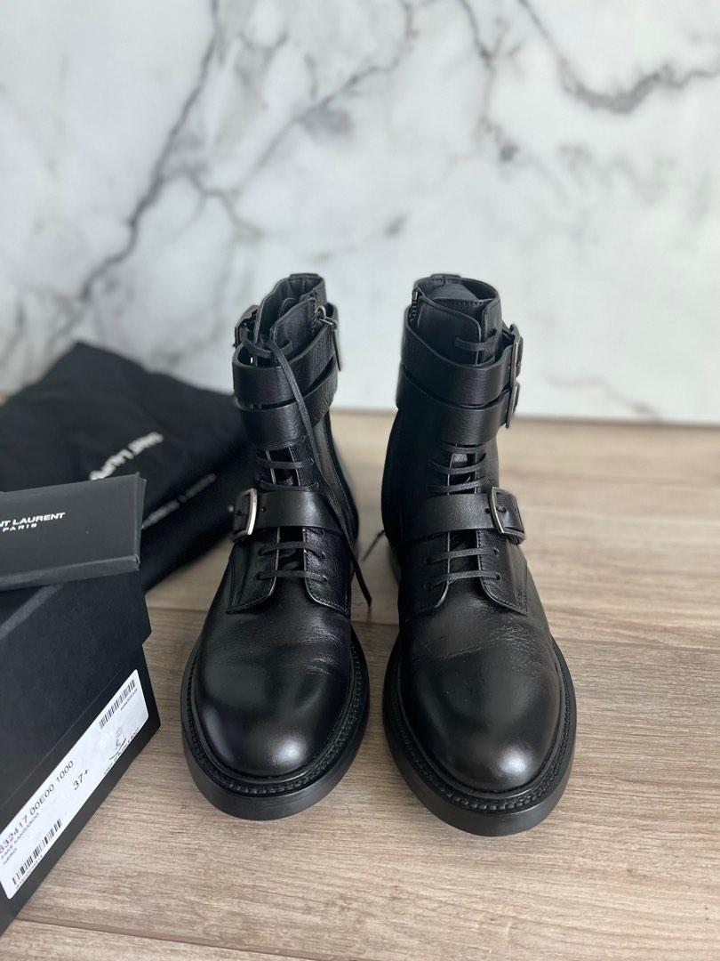 Saint Laurent Army 20 Buckle Boots YSL
