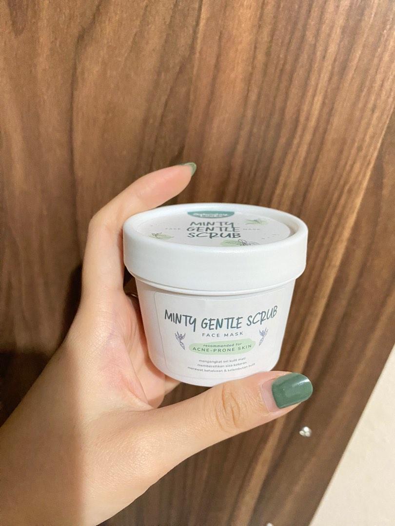 Minty shop gentle scrub