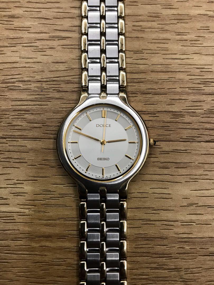Seiko Dolce 8N41-6100, Men's Fashion, Watches & Accessories, Watches on  Carousell
