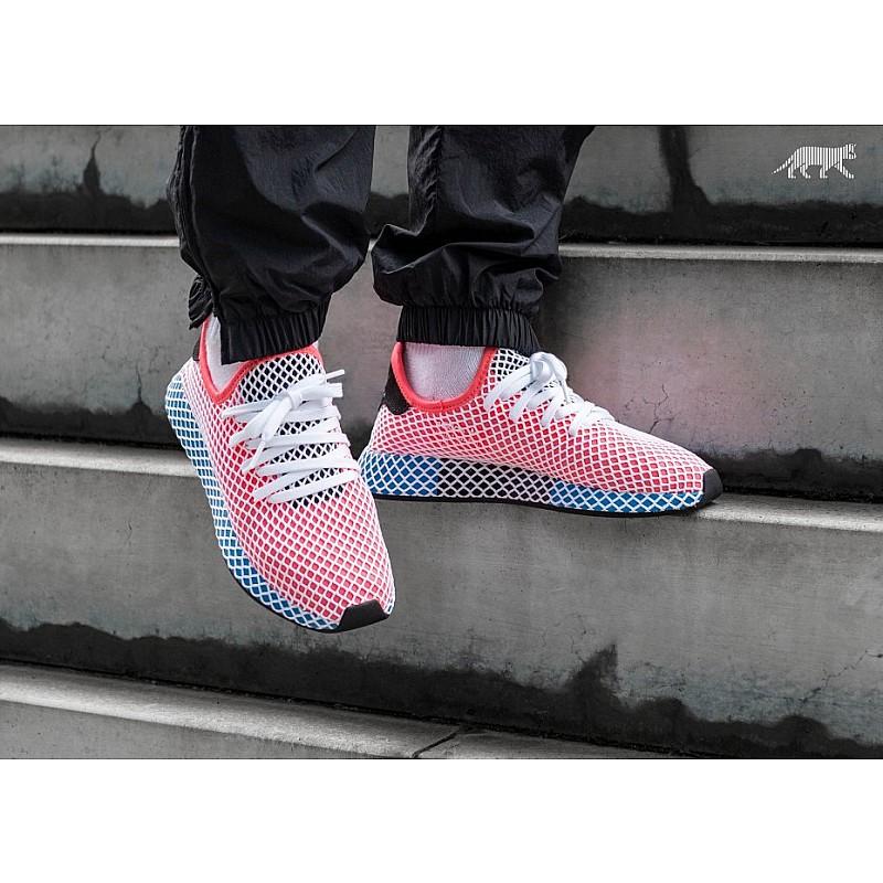Sepatu Sneakers Adidas Wmns Deerupt Runner Blue Original AC8466