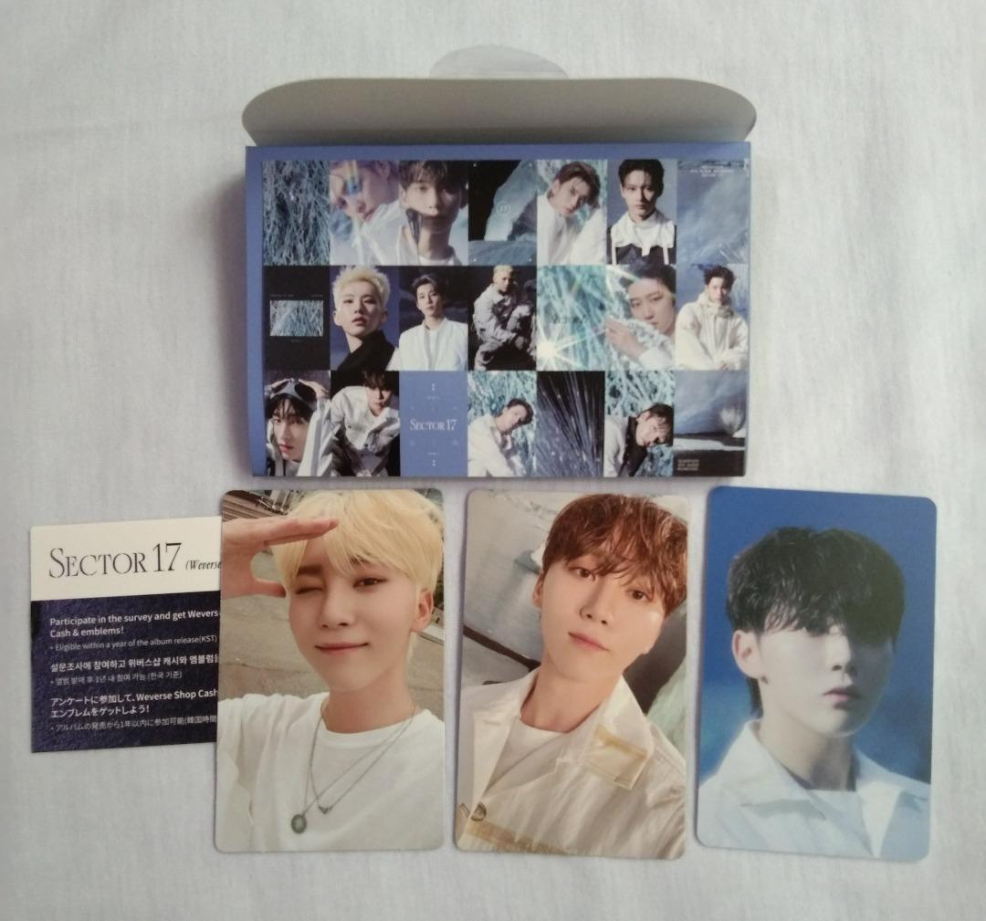 ギフト】 新品、未使用 seventeen SECTOR17 Weverse 特典 トレカ